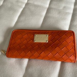 Michael Kors Orange Wallet